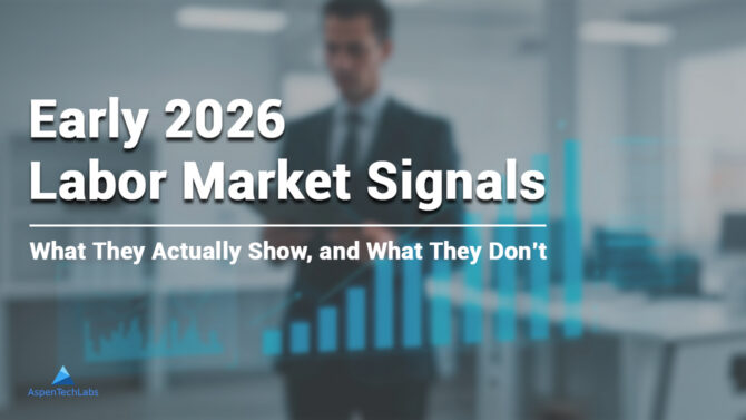 What the Early 2026 Labor Market Signals Actually Show, and What They Don’t