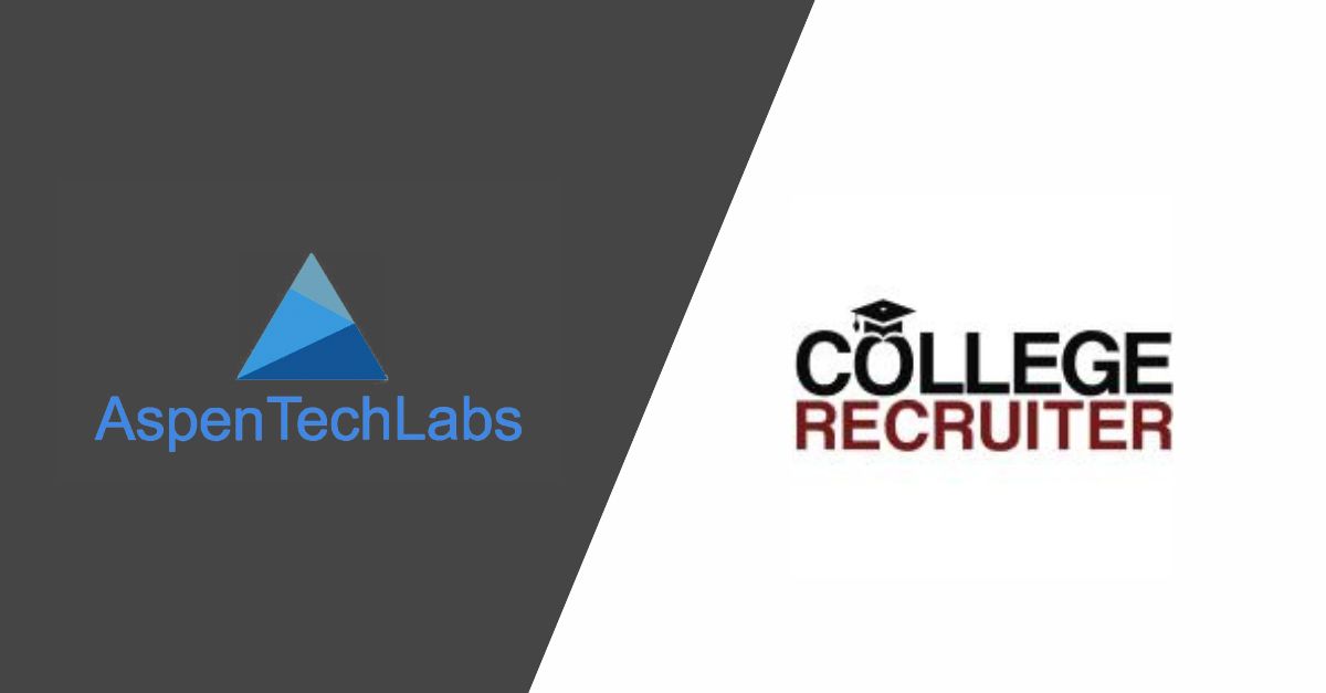 Aspen Tech Labs & College Recruiter Case Study Graphic